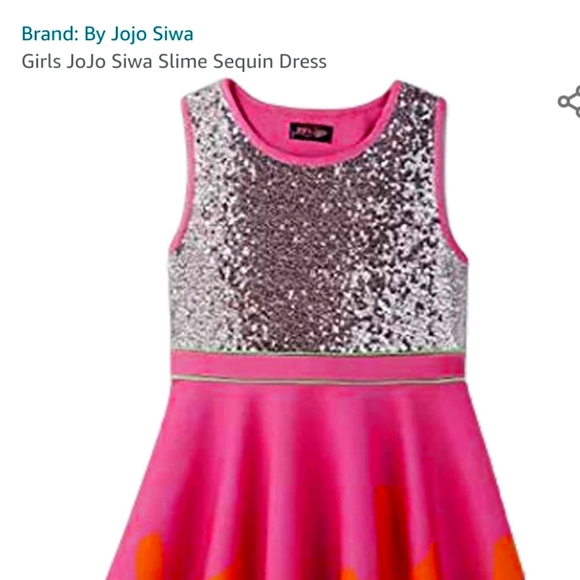 Nickelodeon | Dresses | Jo Jo Siwa Nick Slime Dress Size Small | Poshmark